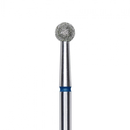 STALEKS Frez diamentowy kulka niebieska śred 4mm-13804