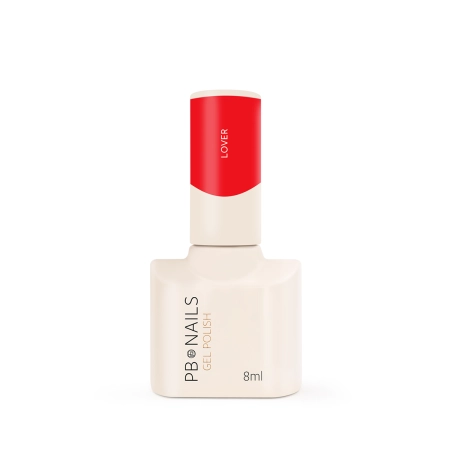 Czerwony neon PB NAILS Lakier hybrydowy Lover 8ml