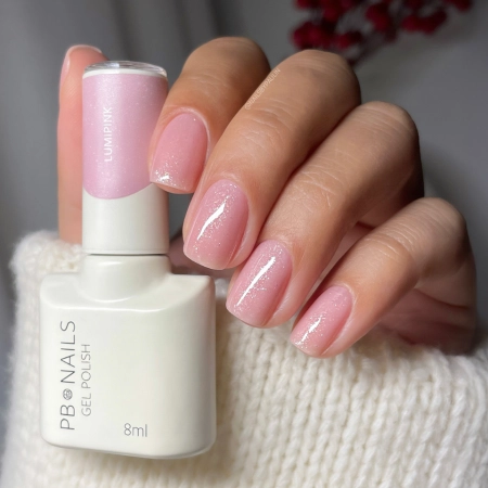 PB NAILS Lakier hybrydowy Lumipink 8ml