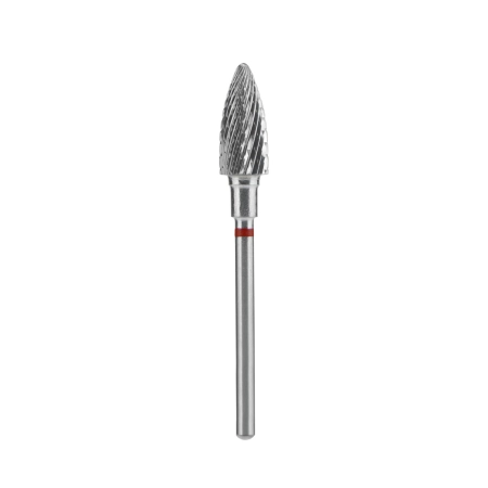 STALEKS frez z węglika spiekanego szyszka czerwony 6x14mm FT110R060/14
