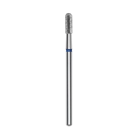 STALEKS Frez diamentowy walec zaokrąglony niebieski nasyp 2.3x6.5mm