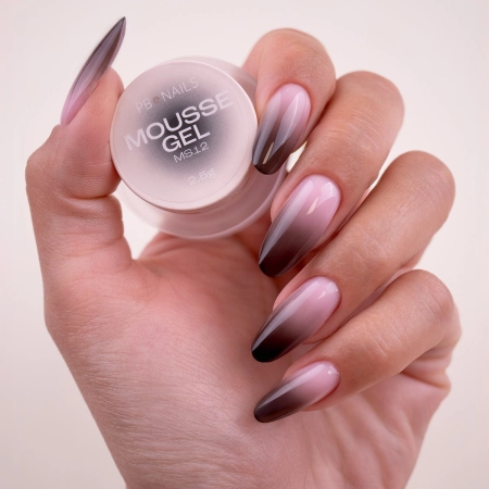 Żel do zdobień PB NAILS Mousse Gel 12 czarny