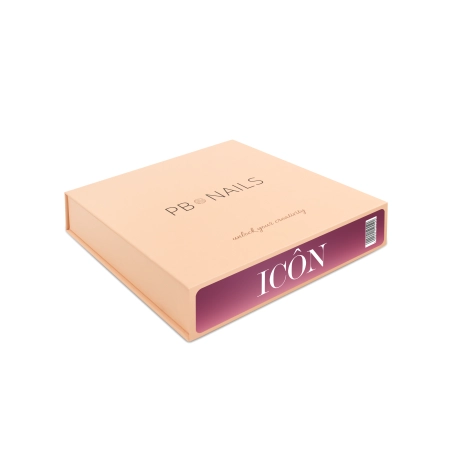 Zestaw lakierów hybrydowych Icon PB NAILS 6x8ml w ozdobnym pudełku