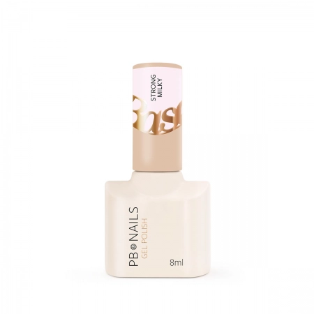 PB NAILS baza hybrydowa Strong Milky Base 8 ml