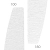 Pilniki do paznokci półksiężyc PB NAILS ESSENCE łódka 100/180 25 szt