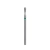 STALEKS Frez do skórek diamentowy maczuga zielony FA120G023/5 2.3x5mm